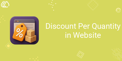Discount Per Quantity in Website || Discount Per Quantity in Shop