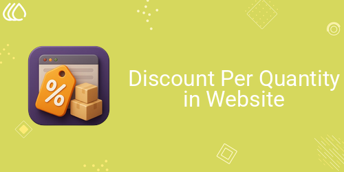 Discount Per Quantity in Website || Discount Per Quantity in Shop