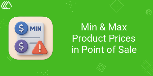 Min & Max Product Prices in Point of Sale