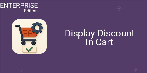 Display Discount In Cart | Website Cart Advance For Enterprise