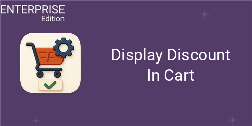 Display Discount In Cart | Website Cart Advance For Enterprise