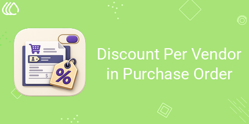 Discount Per Vendor in Purchase Order