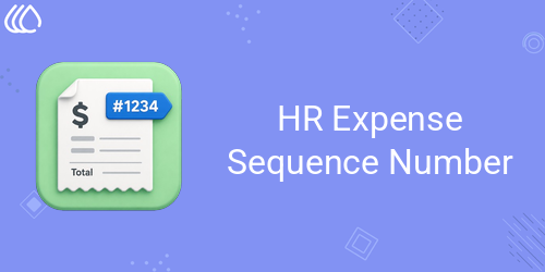 HR Expense Sequence Number