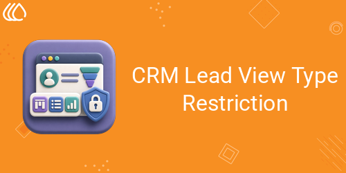 CRM Lead View Type Restriction