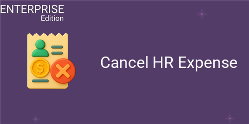 Cancel HR Expense For Enterprise