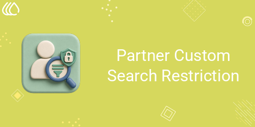 Partner Custom Search Restriction