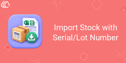 Import Stock with Serial Number/Lot Number