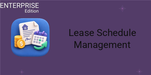 Lease Schedule Management