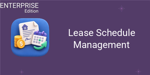Lease Schedule Management For Enterprise