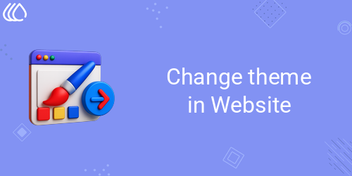 Change theme in Website