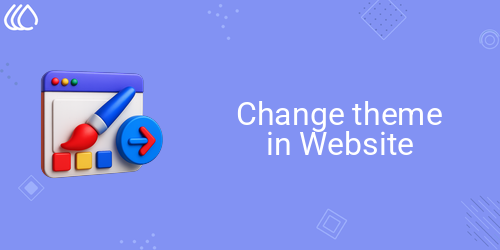 Change theme in Website