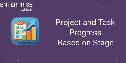 Project and Task Progress Based on Stage For Enterprise