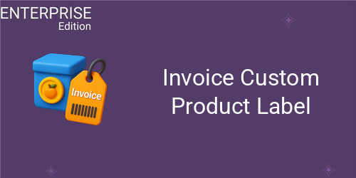 Invoice Custom Product Label With Direct Print For Enterprise