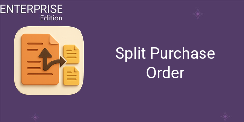 Split Purchase Order For Enterprise