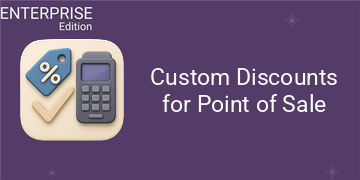 Custom Discounts for Point of Sale For Enterprise