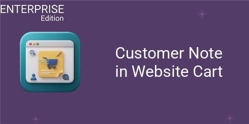 [eg_shop_order_note_enterprise_V19] Customer Note in Website Cart/Order For Enterprise (19.0)
