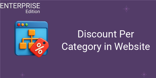 Discount Per Category in Website For Enterprise