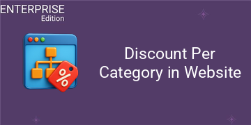 Discount Per Category in Website For Enterprise