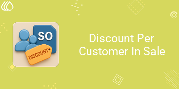 Discount Per Customer In Sale