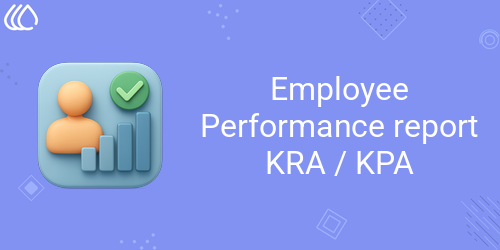 Employee Performance report KRA/KPA (19.0)