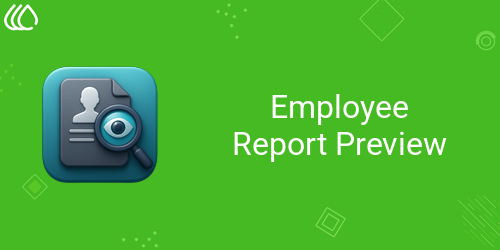 Employee Report Preview