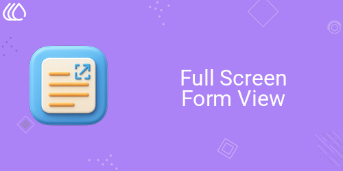 Full Screen Form View | Hide Chatter