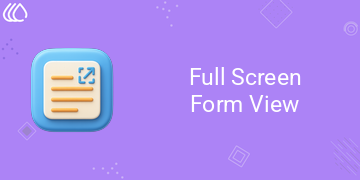 Full Screen Form View | Hide Chatter