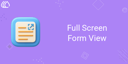 Full Screen Form View | Hide Chatter