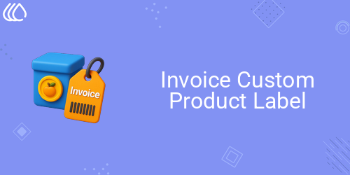 Invoice Custom Product Label With Direct Print