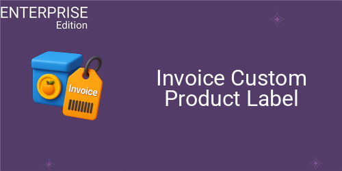 Invoice Custom Product Label With Direct Print For Enterprise