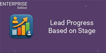 Lead Progress Based on Stages For Enterprise (19.0)
