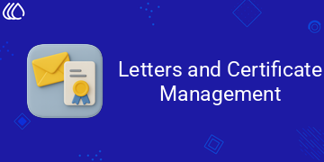 Letters and Certificate Management