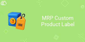 MRP Custom Product Label With Direct Print