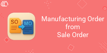 Manufacturing  Order from Sale Order