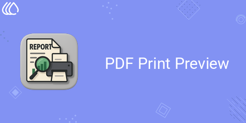 PDF Print Preview