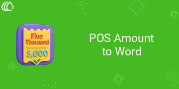 [eg_pos_amount_to_word_V19] POS Amount to Word (19.0)