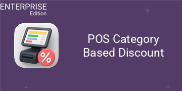 POS Category Based Discount For Enterprise