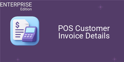POS Customer Invoice Details For Enterprise