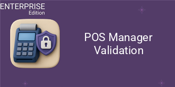 [eg_pos_validation_enterprise_V19] POS Manager Validation For Enterprise (19.0)