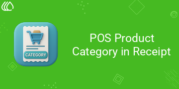 POS Product Category in Receipt