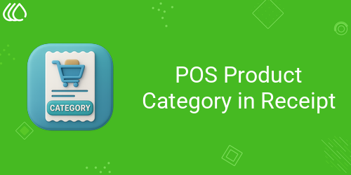 POS Product Category in Receipt