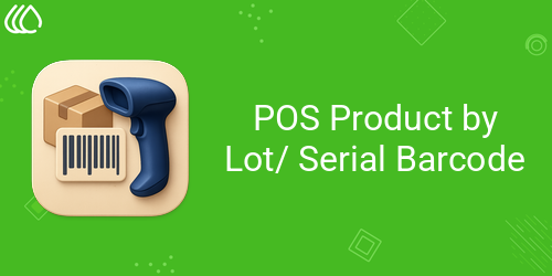 POS Product by Lot / Serial Barcode