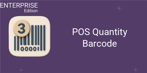 POS Quantity Barcode For Enterprise