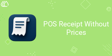 POS Receipt Without Prices