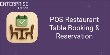 POS Restaurant Table Booking & Reservation For Enterprise