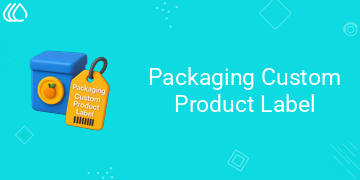 Packaging Custom Product Label With Direct Print