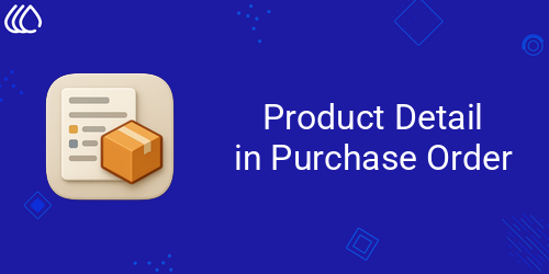 Product Detail in Purchase Order