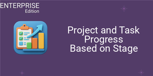 Project and Task Progress Based on Stage For Enterprise