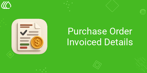 Purchase Order Invoiced Details