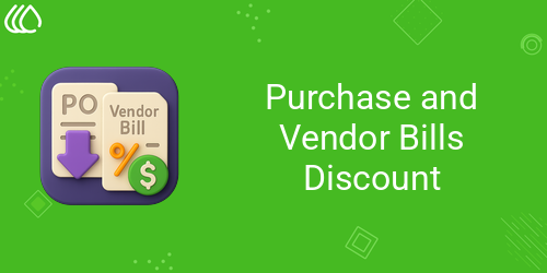 Purchase and Vendor Bills Discount (19.0)